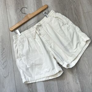 Todd Snyder Shorts corduroy cotton pull on 5" mens White (small) preppy casual